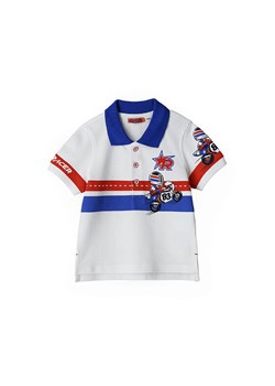 Original Marines Polo DDP0248NM Biały Regular Fit ze sklepu MODIVO w kategorii Koszulki niemowlęce - zdjęcie 181114447