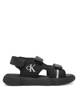 Calvin Klein Jeans Sandały V3B2-83023-1591 S Czarny ze sklepu MODIVO w kategorii Sandały dziecięce - zdjęcie 181114496
