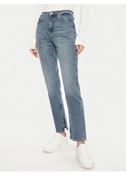 Calvin Klein Jeans Jeansy Authentic J20J224508 Niebieski Straight Fit ze sklepu MODIVO w kategorii Jeansy damskie - zdjęcie 181114596