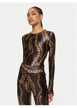 Versace Jeans Couture Body 77HAM2A1 JS417 Czarny Slim Fit - id: 0000304382512 - marki Versace Jeans - 181114605 Versace Jeans Couture Body 77HAM2A1 JS417 Czarny Slim Fit ze sklepu MODIVO w kategorii Bluzki damskie - zdjęcie 181114605