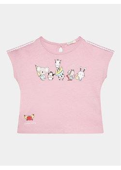 United Colors Of Benetton T-Shirt 3I1XA102W Różowy Regular Fit ze sklepu MODIVO w kategorii Koszulki niemowlęce - zdjęcie 181114689