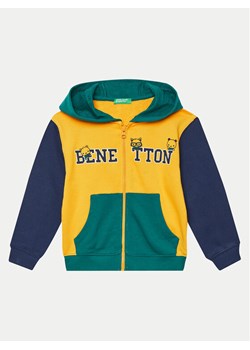 United Colors Of Benetton Bluza 3J68G5034 Kolorowy Regular Fit ze sklepu MODIVO w kategorii Bluzy chłopięce - zdjęcie 181114815