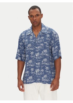 Gant Koszula Island Print 3250071 Niebieski Relaxed Fit ze sklepu MODIVO w kategorii Koszule damskie - zdjęcie 181114819