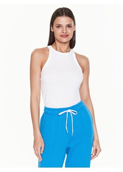 Polo Ralph Lauren Top 211897541001 Biały Regular Fit ze sklepu MODIVO w kategorii Bluzki damskie - zdjęcie 181114877