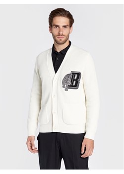 Baldessarini Kardigan Kashcot B4 60020/000/5107 Beżowy Regular Fit ze sklepu MODIVO w kategorii Swetry męskie - zdjęcie 181115086