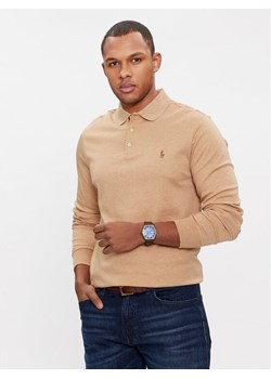 Polo Ralph Lauren Polo 710671785040 Beżowy Custom Slim Fit ze sklepu MODIVO w kategorii T-shirty męskie - zdjęcie 181115145