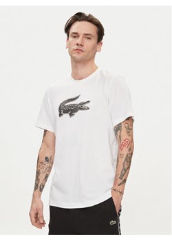 Lacoste T-Shirt TH2042 Biały Regular Fit ze sklepu MODIVO w kategorii T-shirty męskie - zdjęcie 181115176