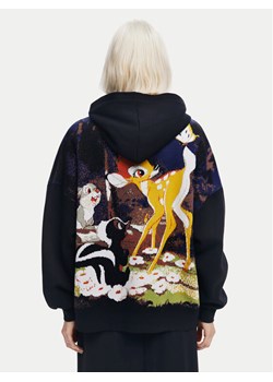 Desigual Bluza Bambi 24WWSK09 Czarny Oversize ze sklepu MODIVO w kategorii Bluzy damskie - zdjęcie 181115358