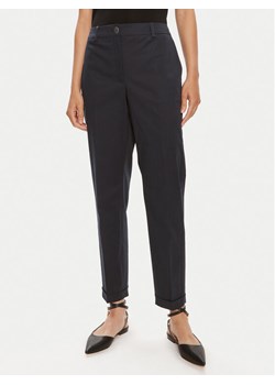 Boss Spodnie materiałowe Tachinoa 50490057 Granatowy Regular Fit ze sklepu MODIVO w kategorii Spodnie damskie - zdjęcie 181115359