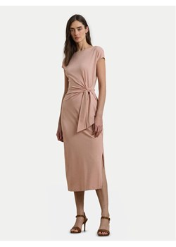 LAUREN RALPH LAUREN Sukienka dzianinowa 250964086001 Różowy Regular Fit ze sklepu MODIVO w kategorii Sukienki - zdjęcie 181115455