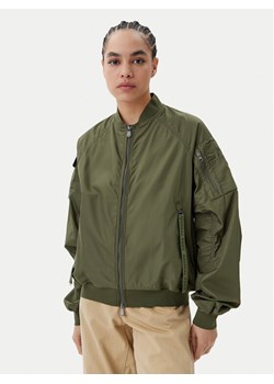 Save The Duck Kurtka bomber D32105W TWIL20 Zielony Oversize ze sklepu MODIVO w kategorii Kurtki damskie - zdjęcie 181115558