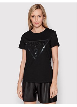 Guess T-Shirt V2YI07 K8HM0 Czarny Regular Fit ze sklepu MODIVO w kategorii Bluzki damskie - zdjęcie 181115596