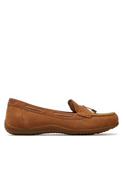 Geox Mokasyny D Vega Moc D35DNA 00022 C6001 Brązowy ze sklepu MODIVO w kategorii Mokasyny damskie - zdjęcie 181115609