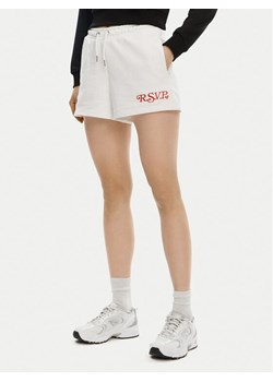Fila Szorty sportowe Louches FAW1032 Biały Regular Fit ze sklepu MODIVO w kategorii Szorty - zdjęcie 181115617