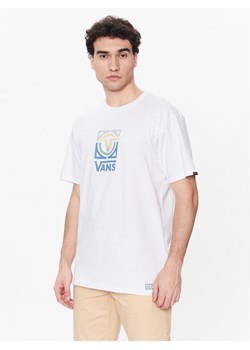 Vans T-Shirt Veesta VN0007US Biały Classic Fit ze sklepu MODIVO w kategorii T-shirty męskie - zdjęcie 181115645