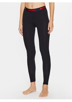 Hugo Legginsy 50495304 Czarny Skinny Fit ze sklepu MODIVO w kategorii Spodnie damskie - zdjęcie 181115668