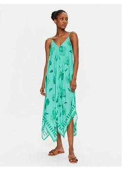 Seafolly Sukienka letnia Secret Garden 55376-DR Zielony Regular Fit ze sklepu MODIVO w kategorii Sukienki - zdjęcie 181115755