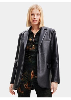 Desigual Marynarka 23WWEWBB Czarny Regular Fit ze sklepu MODIVO w kategorii Marynarki damskie - zdjęcie 181115775