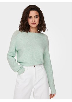 ONLY Sweter Rica 15204279 Zielony Regular Fit ze sklepu MODIVO w kategorii Swetry damskie - zdjęcie 181115858