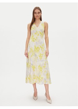 Calvin Klein Sukienka letnia Print Abstract Ecovero Vn Dress LV044B059G Żółty Regular Fit ze sklepu MODIVO w kategorii Sukienki - zdjęcie 181115947