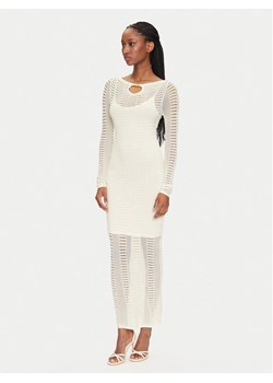 Marciano Guess Sukienka dzianinowa 5GGK45 5869Z Biały Regular Fit - id: 0000304841156 - marki Marciano Guess - 181116085 Marciano Guess Sukienka dzianinowa 5GGK45 5869Z Biały Regular Fit ze sklepu MODIVO w kategorii Sukienki - zdjęcie 181116085