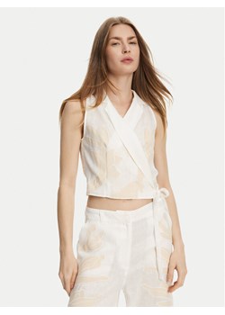 Marella Top Kriss 2513161162 Biały Regular Fit ze sklepu MODIVO w kategorii Bluzki damskie - zdjęcie 181116099