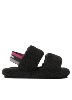 Tommy Jeans Kapcie Tj Winter Sandal 2D EN0EN02031 Czarny ze sklepu MODIVO w kategorii Kapcie damskie - zdjęcie 181116198