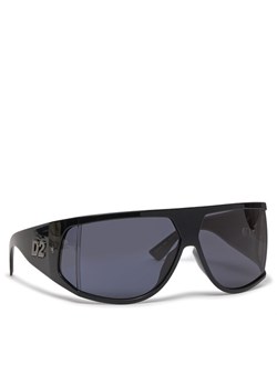 Dsquared2 Okulary przeciwsłoneczne D2 0124/S ANS75IR Czarny ze sklepu MODIVO w kategorii Okulary przeciwsłoneczne męskie - zdjęcie 181116245