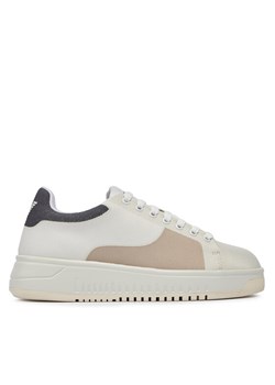 Emporio Armani Sneakersy X3X024 XD401 R299 Beżowy ze sklepu MODIVO w kategorii Buty sportowe damskie - zdjęcie 181116269