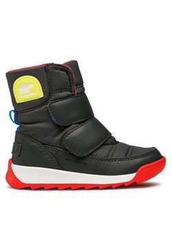 Sorel Śniegowce Childrens Whitney II Strap Wp NC3919-093 Szary ze sklepu MODIVO w kategorii Buty zimowe dziecięce - zdjęcie 181116306