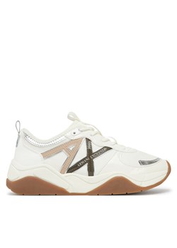 Armani Exchange Sneakersy XDX039 XV311 U423 Biały ze sklepu MODIVO w kategorii Buty sportowe damskie - zdjęcie 181116485