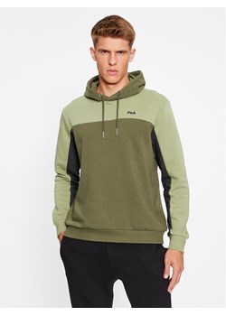 Fila Bluza FAM0501 Zielony Regular Fit ze sklepu MODIVO w kategorii Bluzy męskie - zdjęcie 181116526
