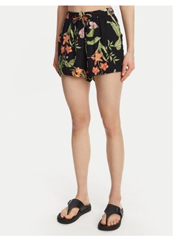 Roxy Szorty materiałowe ERJNS03585 Czarny Regular Fit ze sklepu MODIVO w kategorii Szorty - zdjęcie 181116527