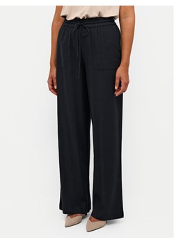 Kaffe Spodnie materiałowe Milia 10508314 Czarny Loose Fit ze sklepu MODIVO w kategorii Spodnie damskie - zdjęcie 181116587