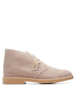 Clarks Trzewiki Desert Bt Evo Beżowy ze sklepu MODIVO w kategorii Buty zimowe męskie - zdjęcie 181116607