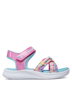 Skechers Sandały Jumpsters Sandal-Tie Dye Bffs 303045L/PKMT Różowy ze sklepu MODIVO w kategorii Sandały dziecięce - zdjęcie 181116669