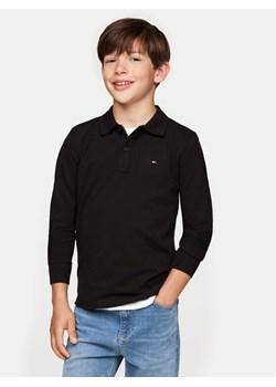 Tommy Hilfiger Polo Flag KB0KB08634 Czarny Regular Fit - id: 0000304056628 - marki Tommy Hilfiger - 181116685 Tommy Hilfiger Polo Flag KB0KB08634 Czarny Regular Fit ze sklepu MODIVO w kategorii T-shirty chłopięce - zdjęcie 181116685