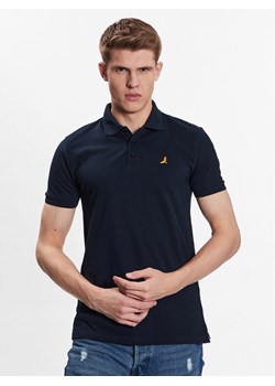 Brave Soul Polo MPS-131KUROKIC Granatowy Regular Fit ze sklepu MODIVO w kategorii T-shirty męskie - zdjęcie 181116757