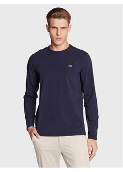 Lacoste Longsleeve TH0990 Granatowy Regular Fit ze sklepu MODIVO w kategorii T-shirty męskie - zdjęcie 181116806