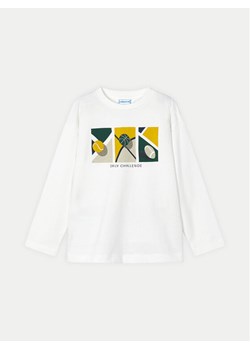 Mayoral Bluzka 4043 Écru Regular Fit ze sklepu MODIVO w kategorii T-shirty chłopięce - zdjęcie 181116859
