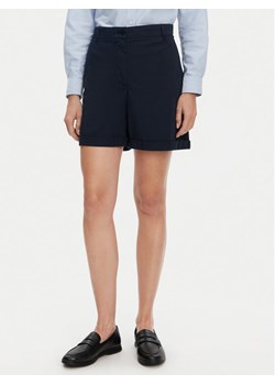 Tommy Hilfiger Szorty materiałowe WW0WW42457 Granatowy Regular Fit ze sklepu MODIVO w kategorii Szorty - zdjęcie 181116917