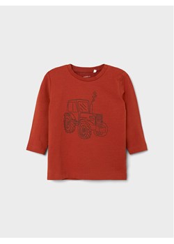 NAME IT Bluzka 13206935 Czerwony Regular Fit ze sklepu MODIVO w kategorii Kaftaniki i bluzki - zdjęcie 181116948