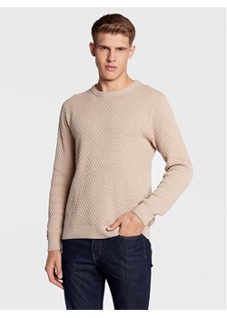 Solid Sweter 21107143 Beżowy Regular Fit ze sklepu MODIVO w kategorii Swetry męskie - zdjęcie 181116977