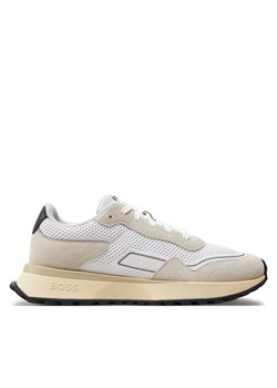 Boss Sneakersy Jonah Runn Knsd 50517404 Biały ze sklepu MODIVO w kategorii Buty sportowe męskie - zdjęcie 181117047