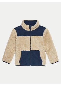 ZigZag Bluza Dotson Teddy Fleece Z243020 Beżowy Regular Fit ze sklepu MODIVO w kategorii Bluzy chłopięce - zdjęcie 181117119