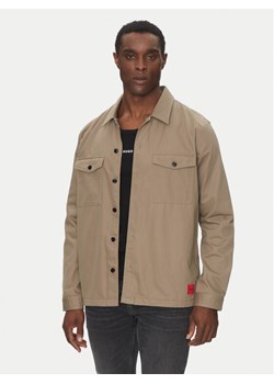 HUGO Kurtka jeansowa Enalu 50468744 Brązowy Oversize ze sklepu MODIVO w kategorii Kurtki męskie - zdjęcie 181117255