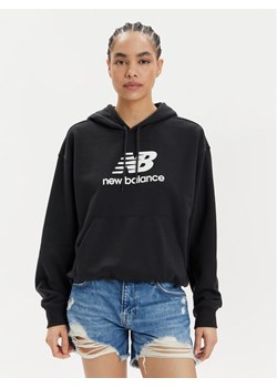 New Balance Bluza WT41504 Czarny Oversize ze sklepu MODIVO w kategorii Bluzy damskie - zdjęcie 181117395