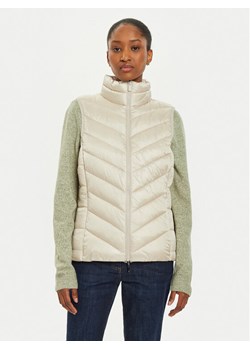 Tom Tailor Bezrękawnik 1041486 Beżowy Slim Fit ze sklepu MODIVO w kategorii Kamizelki damskie - zdjęcie 181117478