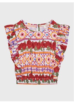 Guess Bluzka J3GH03 WFBN0 Kolorowy Regular Fit ze sklepu MODIVO w kategorii Bluzki dziewczęce - zdjęcie 181117576