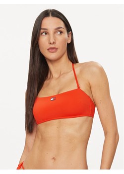Tommy Hilfiger Góra od bikini UW0UW05088 Czerwony ze sklepu MODIVO w kategorii Stroje kąpielowe - zdjęcie 181117969
